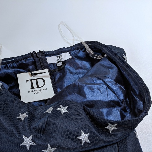 Petite Prom Dress Midnight Stars S - Picture 6 of 8